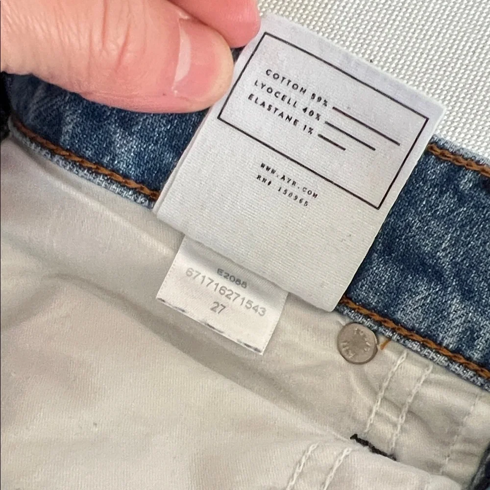 AYR Deep Blue Straight Jeans - Picture 5 of 14